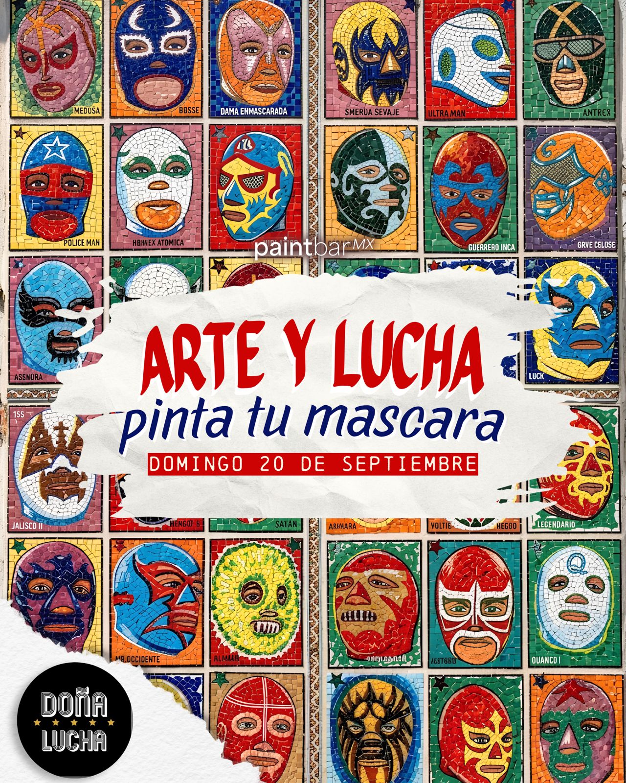 Máscara de Luchador | Doña Lucha
