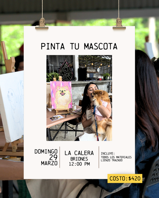 ¡Pinta tu mascota! | La Calera