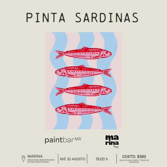 Marina Cocina de Mar | ¡Pinta sardinas!