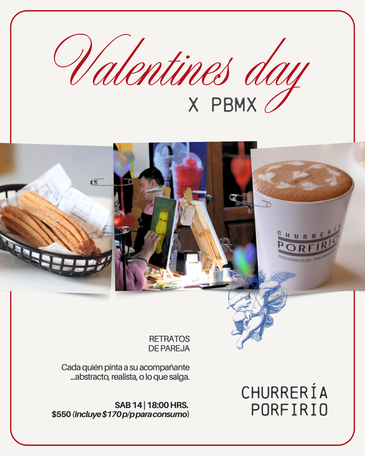 ¡Pinta a tu pareja! | Churrería Porfirio
